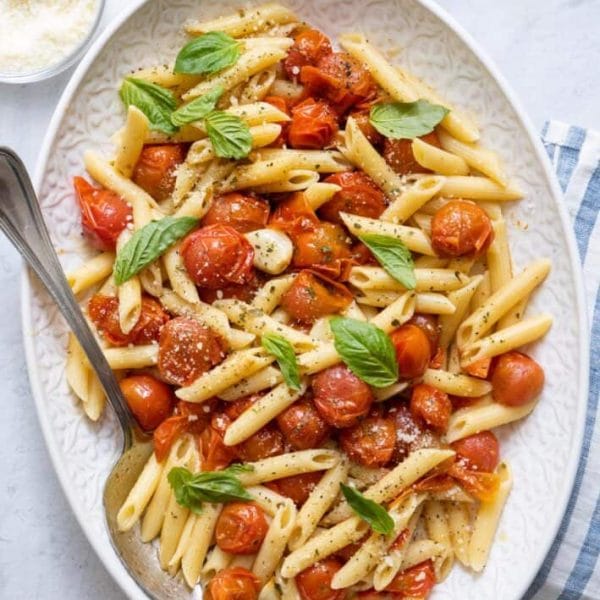 Pennes aux tomates cerises