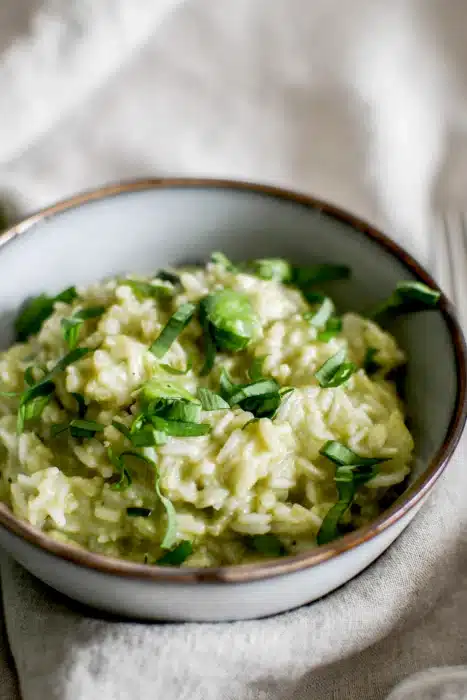 Risotto à l'ail des ours