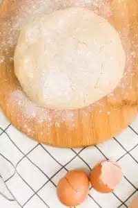 zoom sur la pâte sablée