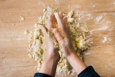 zoom sur la pâte sablée zoom sur la pâte sablée