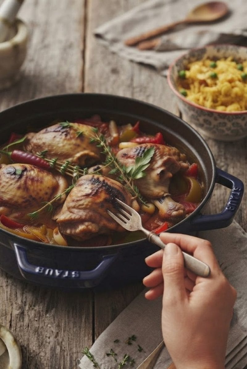 poulet basquaise