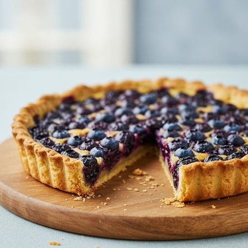 tarte aux myrtilles