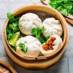 Pains bao à la patate douce Pains bao à la patate douce