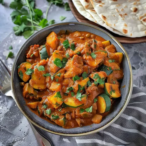 Curry de courgettes