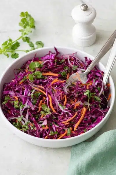 Salade de chou rouge
