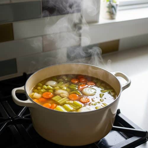 bouillon de légumes maison