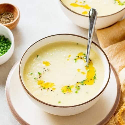 Crème de chou fleur au curcuma