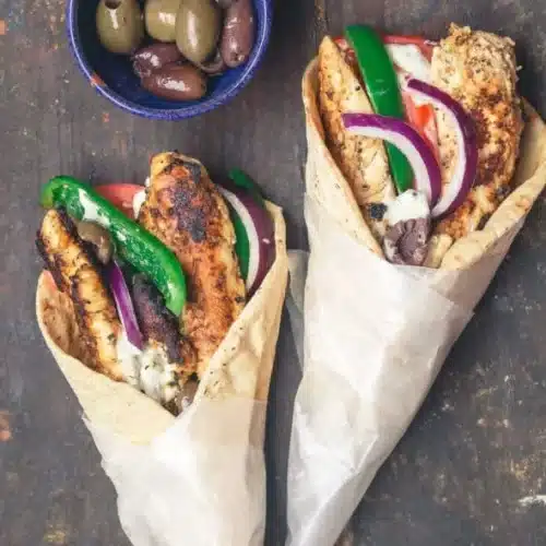 Gyro au poulet 2 gyro au poulet