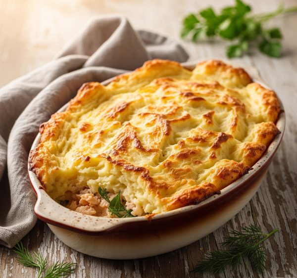 Parmentier de saumon Parmentier de saumon