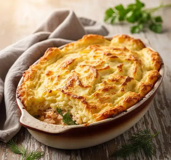 Parmentier de saumon Parmentier de saumon