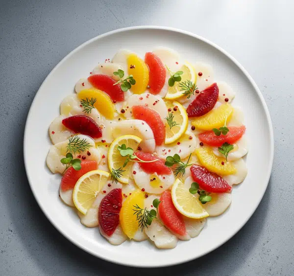 Mes photos 7 Carpaccio de Saint Jacques aux agrumes