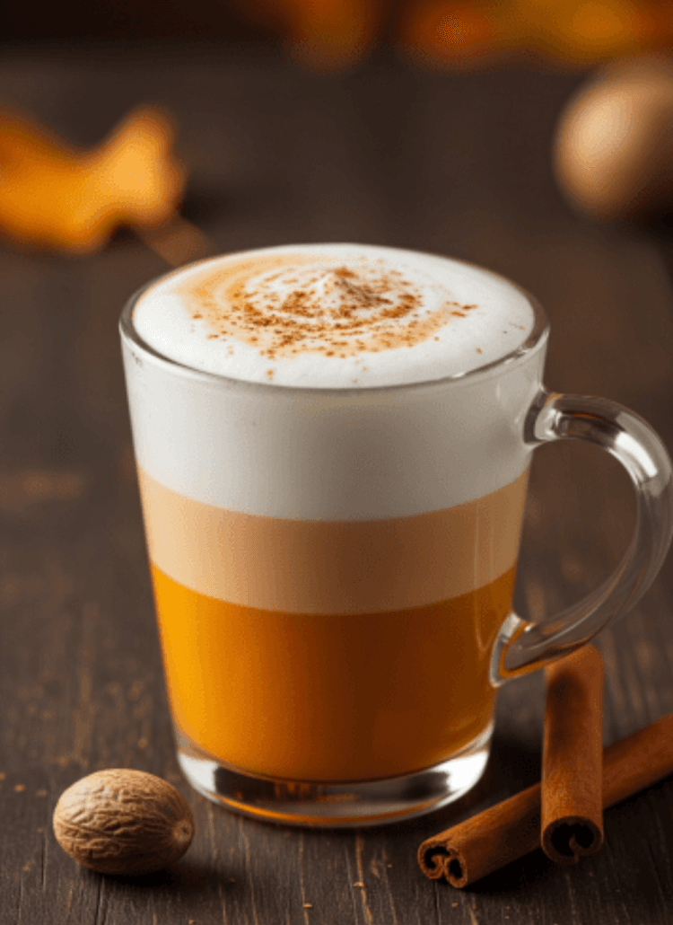 Cappuccino de potimarron à la muscade
