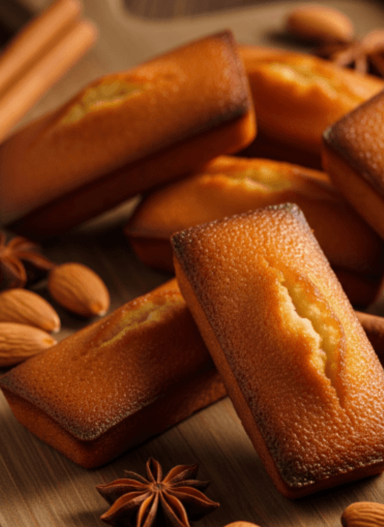 Financiers aux amandes et 4 épices