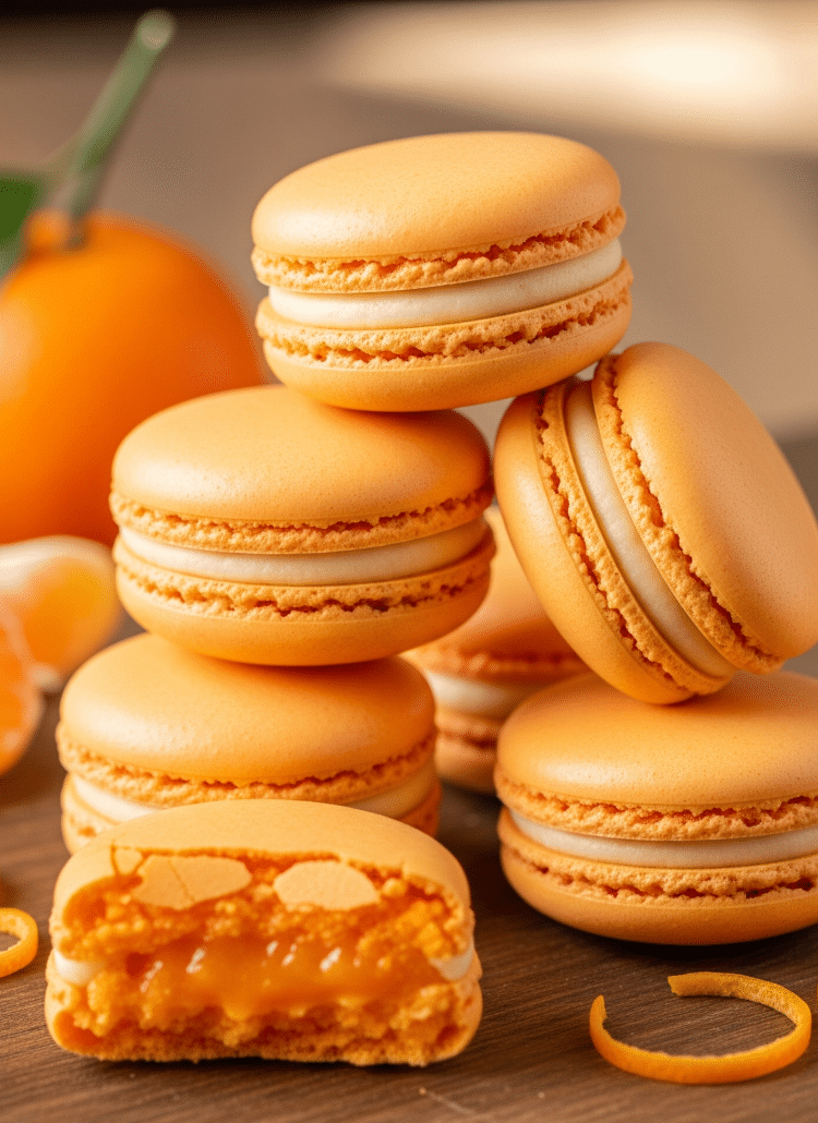 macarons à la mandarine