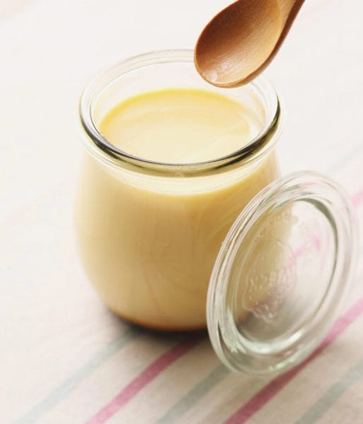 crème anglaise à la vanille