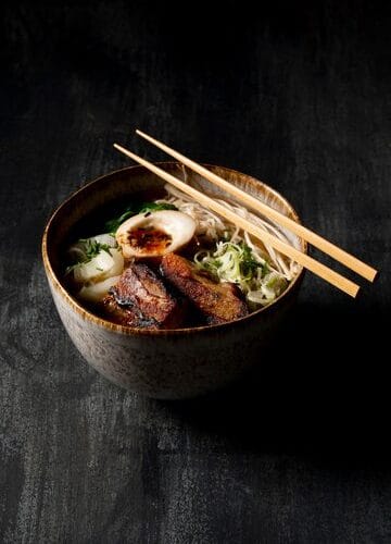 Ramen au porc croustillant