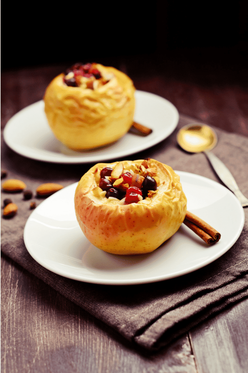 Pommes au four aux fruits secs Pommes au four aux fruits secs