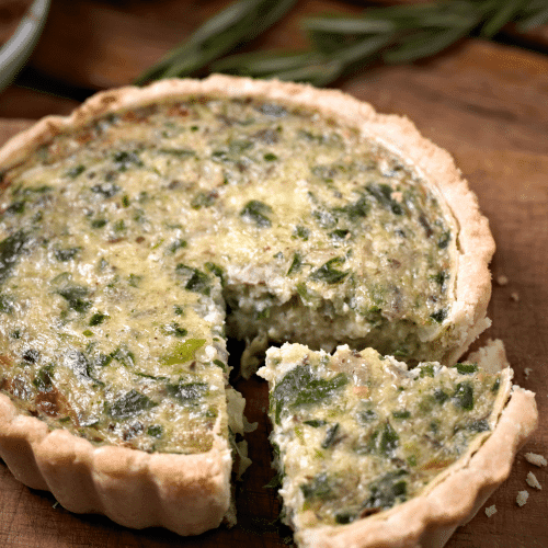 Quiche aux poireaux 1 quiche aux poireaux