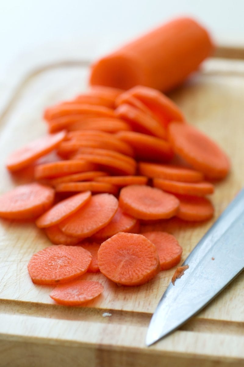 carottes en rondelles