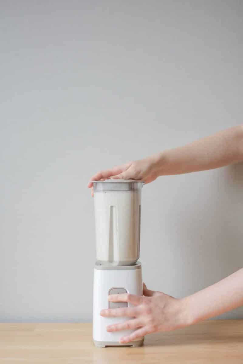 milk skake au blender
