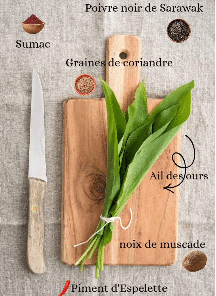 5 épices pour sublimer l'ail des ours