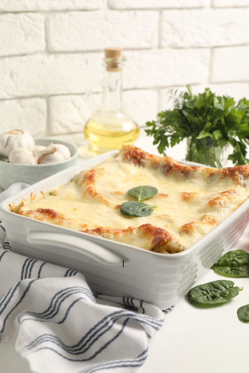 lasagnes au épinards et chèvre lasagnes au épinards et chèvre