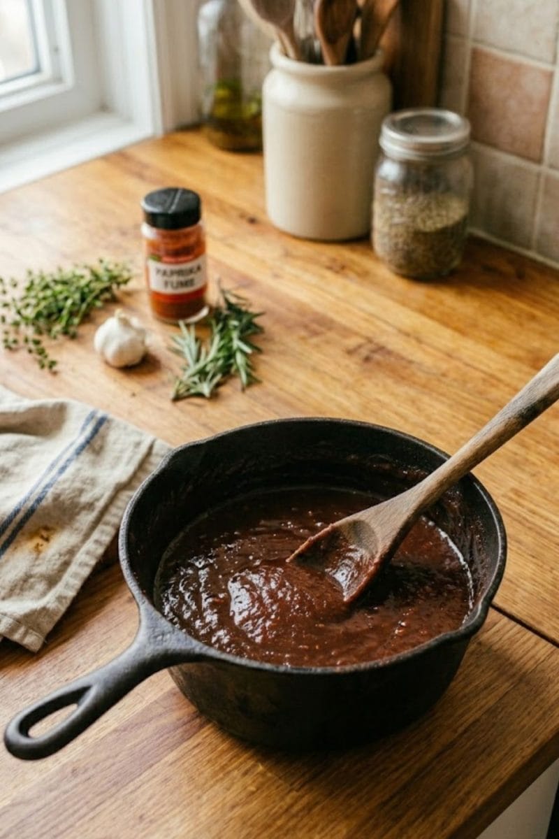 sauce barbecue maison