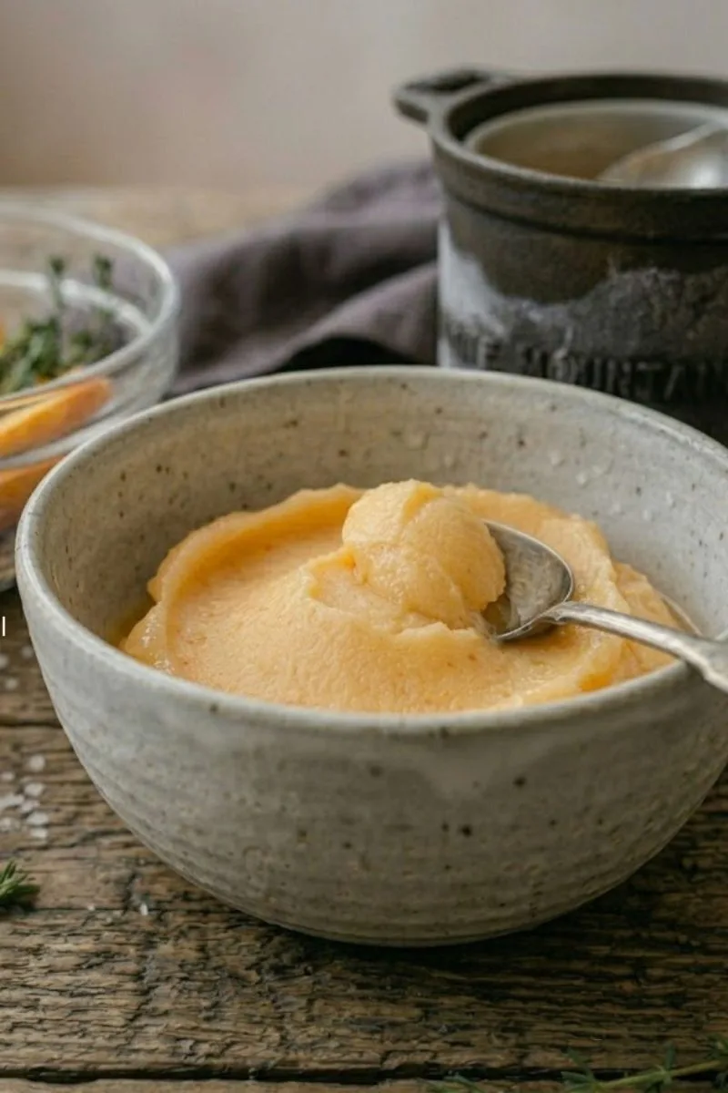 Sorbet à la pêche maison Sorbet à la pêche maison