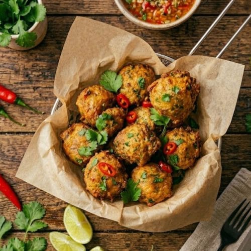 accras de morue sauce pimentée