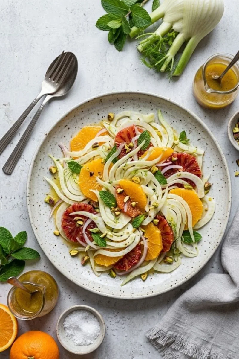 salade de fenouil à l'orange salade de fenouil à l'orange