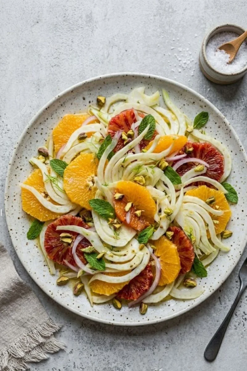 salade de fenouil à l'orange salade de fenouil à l'orange