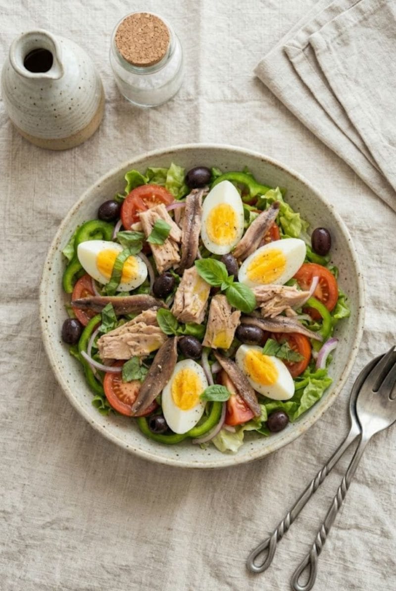 La salade niçoise authentique salade niçoise