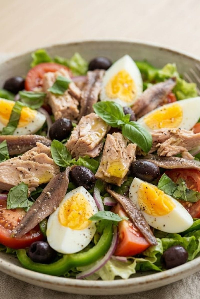 La salade niçoise authentique salade niçoise