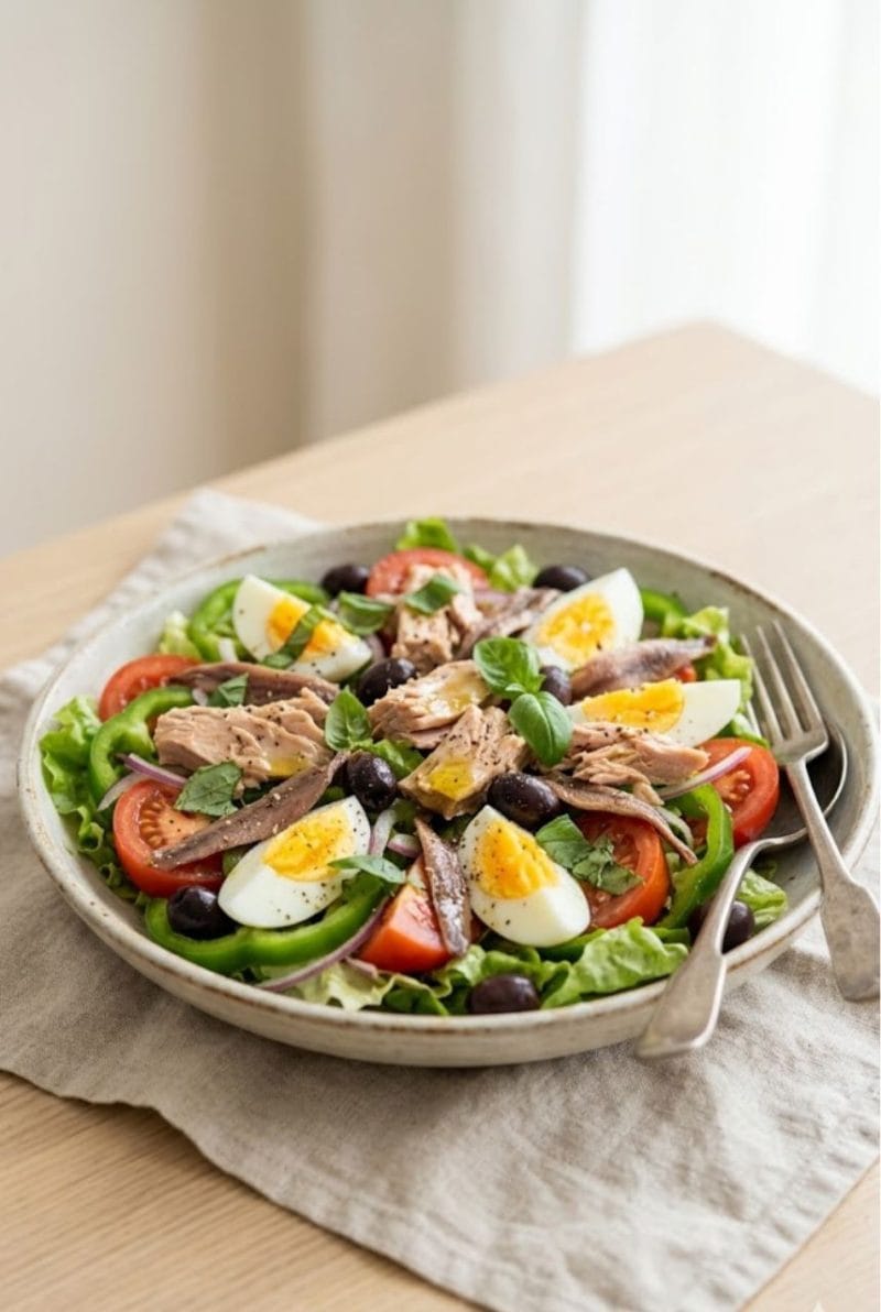 La salade niçoise authentique salade niçoise