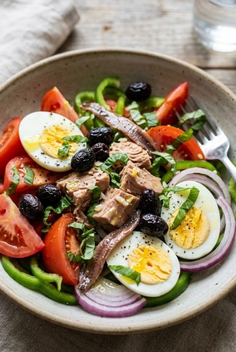 La salade niçoise authentique salade niçoise