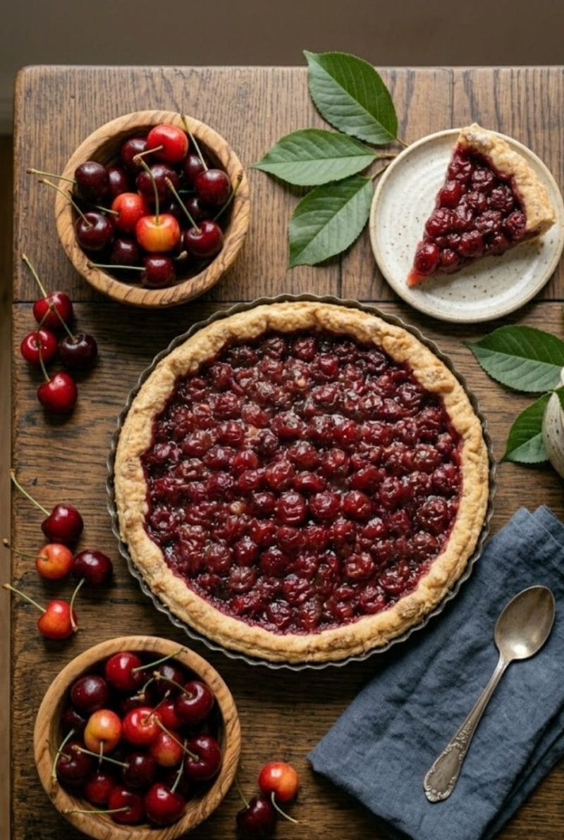 tarte aux cerises tarte aux cerises