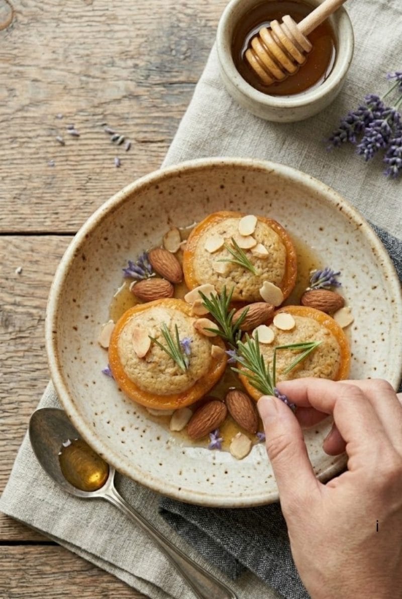 Abricots rôtis à la crème d'amandes abricots rôtis à la crème d'amandes