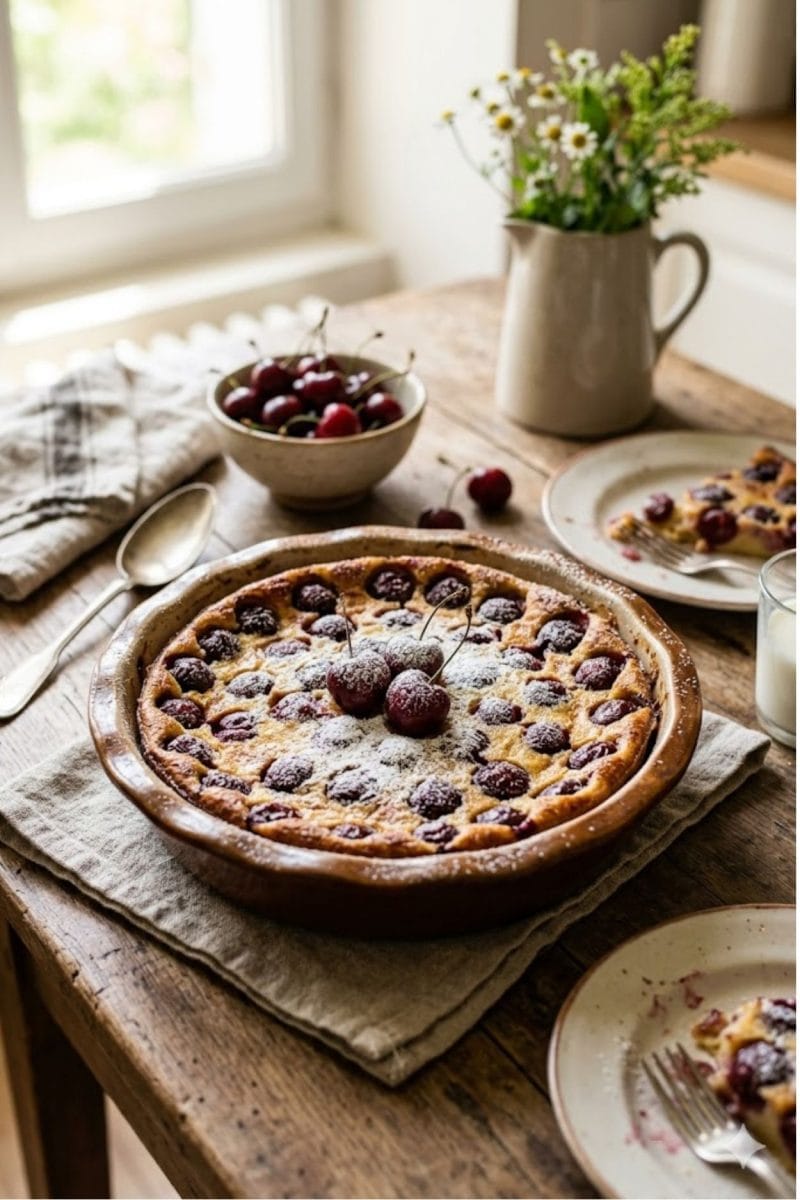 Clafoutis aux cerises Clafoutis aux cerises