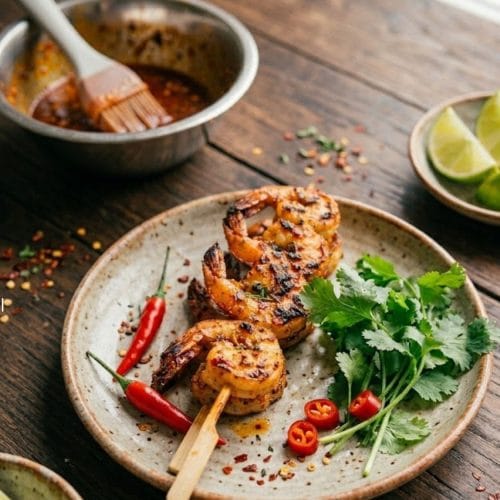 crevettes piri piri