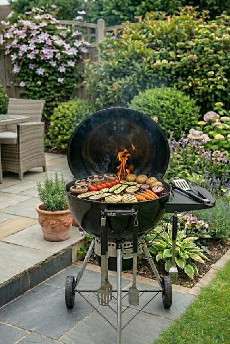 cuisson légumes barbecue