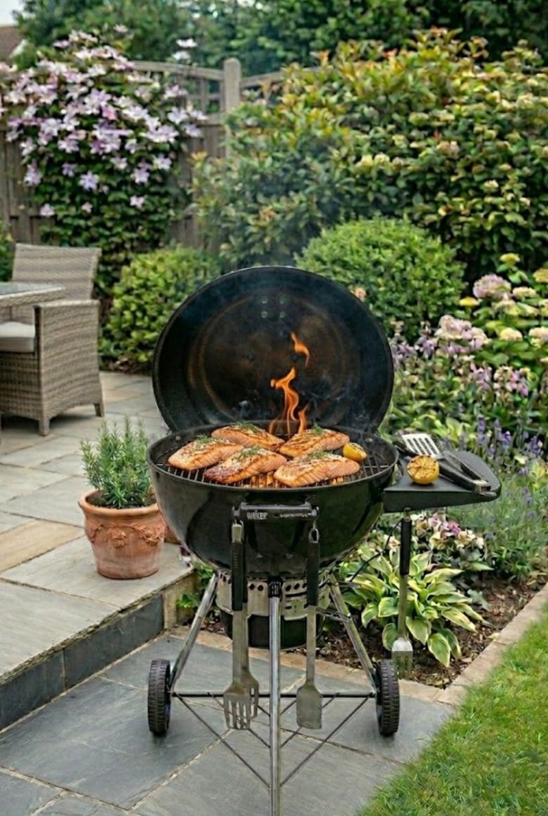 cuisson saumon barbecue