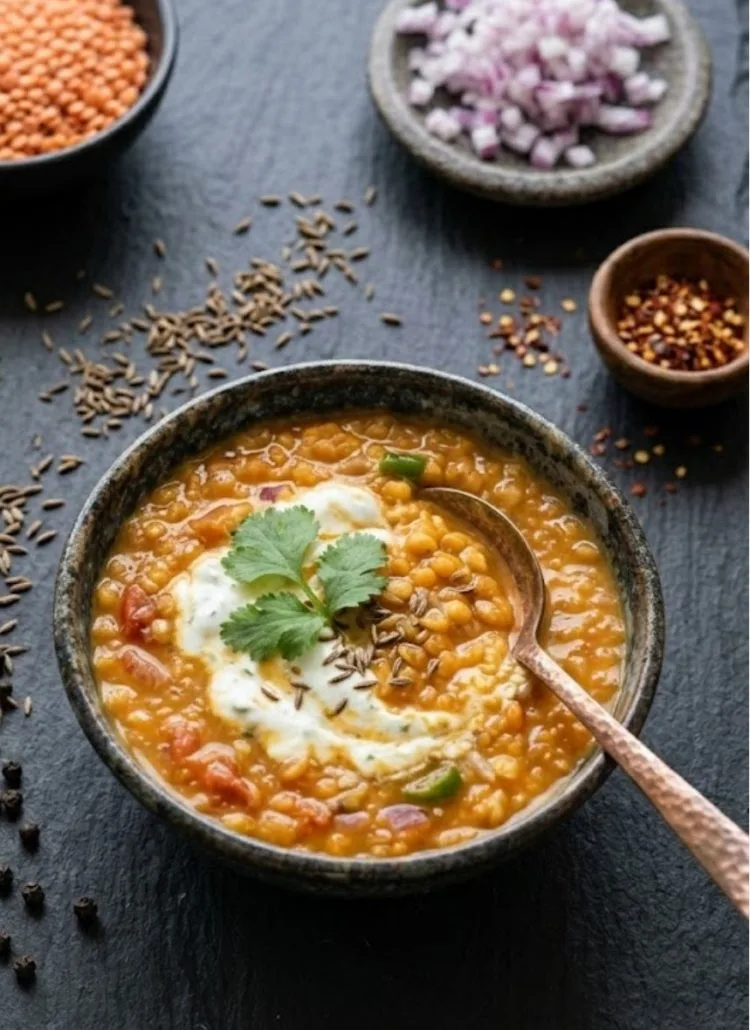 dahl de lentilles corail