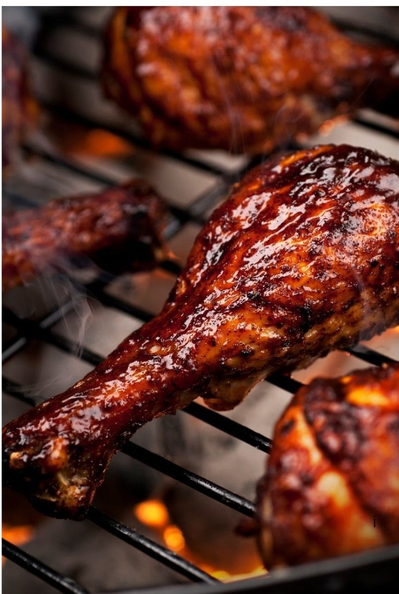 pilons de poulet au barbecue