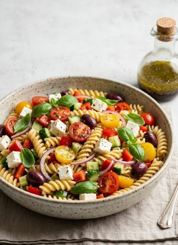 salade de pâte méditérrannéenne