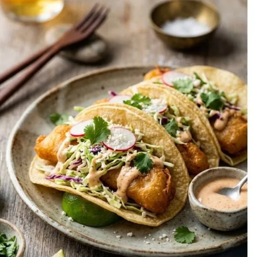 tacos de poisson style baja