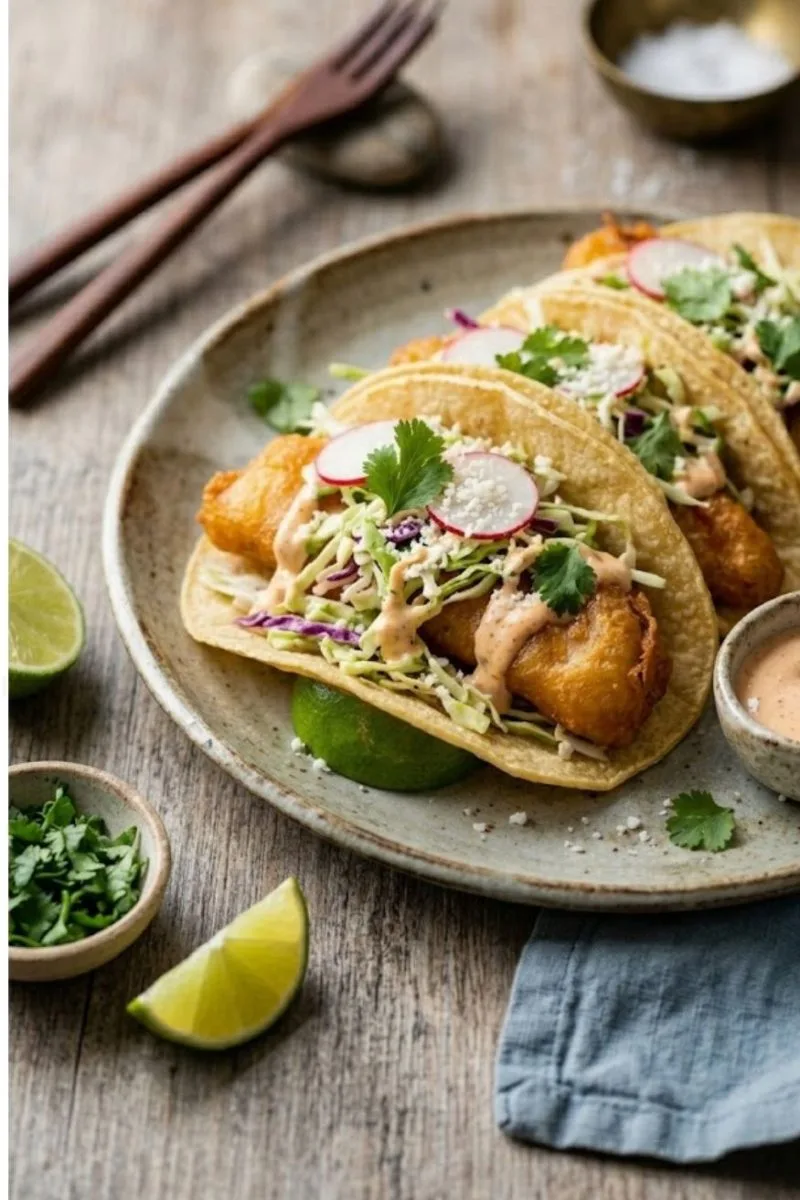 tacos de poisson style baja