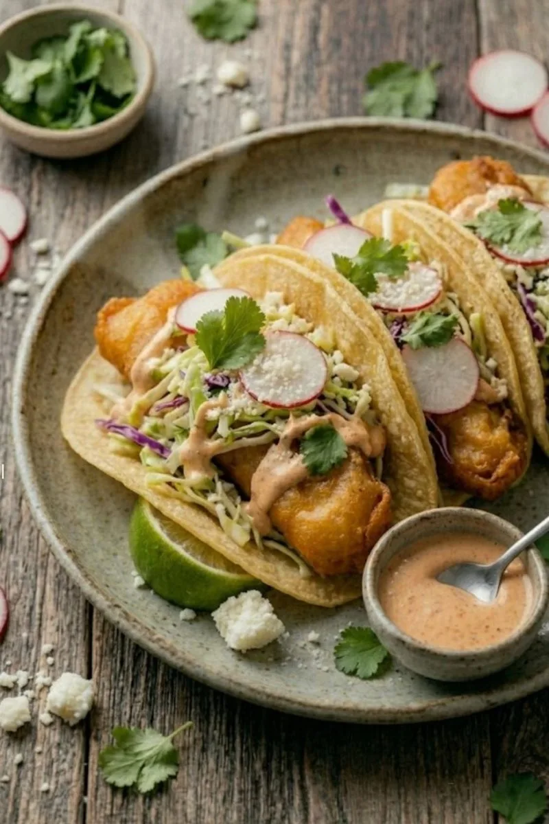tacos de poisson style baja