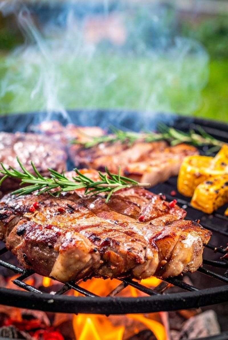 viande au barbecue