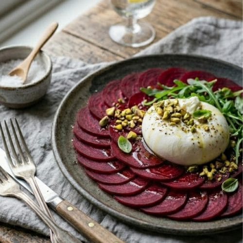 carpaccio de betterave