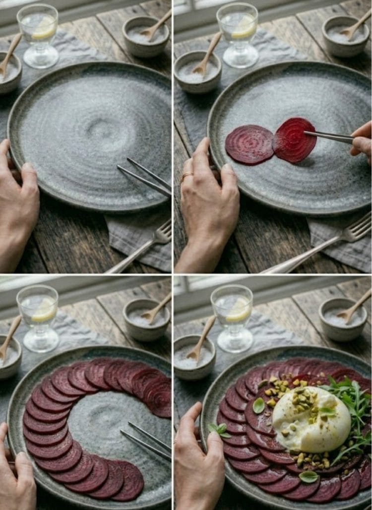 carpaccio de betterave